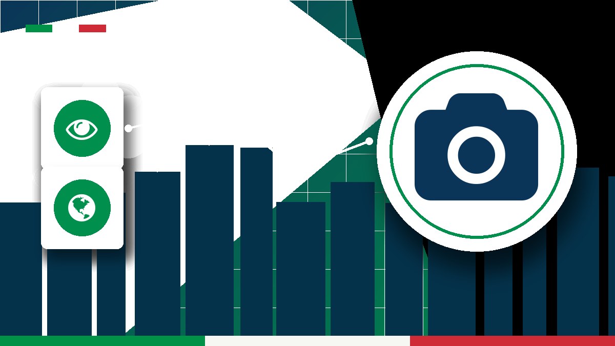 Illustrazione editoriale dedicata alle webcam turistiche in tempo reale